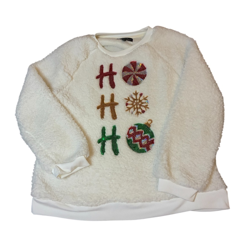 Alison Andrews Christmas sweatshirt-XL